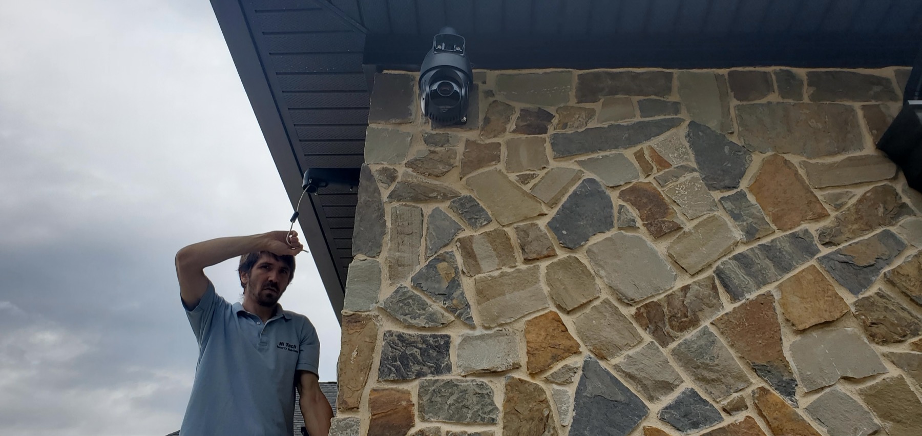 PTZ camera install - view 2 thumbnail