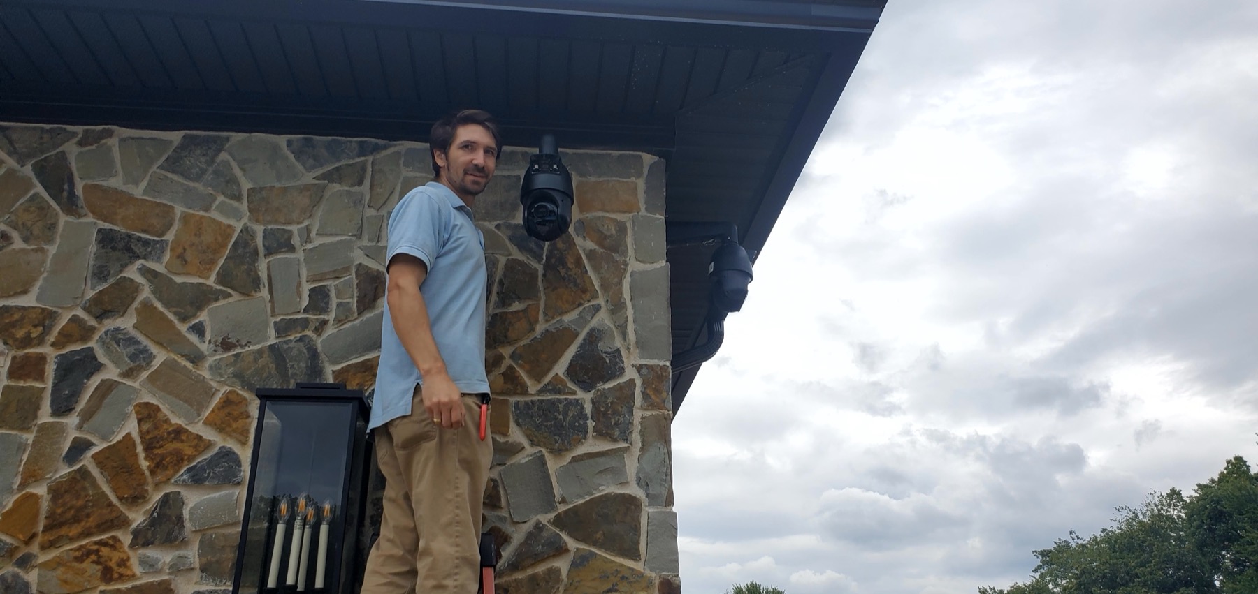 PTZ camera install - site view thumbnail