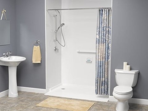 Bath Concepts Tub-to-shower conversion